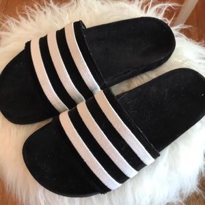 Adidas Velour Slides